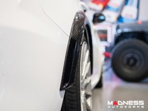 Alfa Romeo Giulia GTAm Style Rear Fenders Arch Set - Carbon Fiber